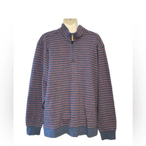 Orvis Striped 1/4 Zip Pullover